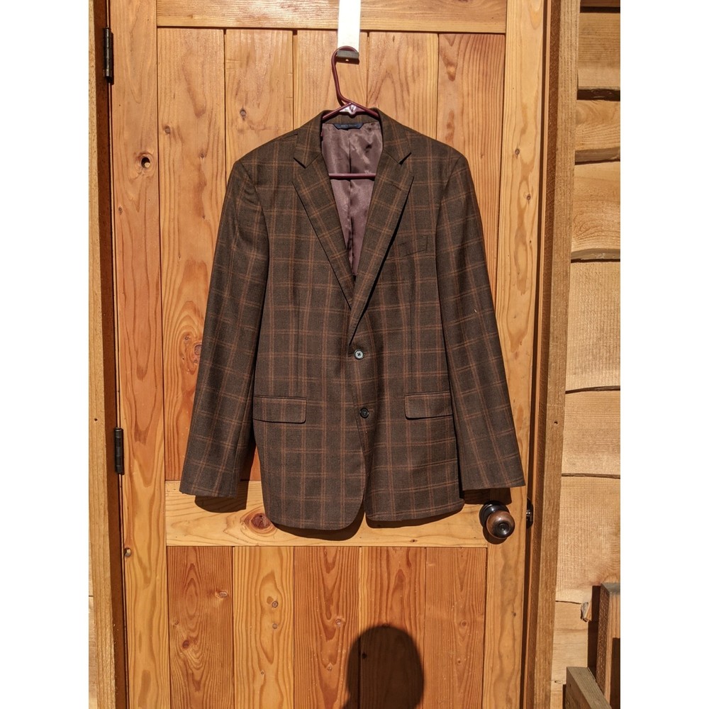 Brooks Brothers Wool Plaid Suit Jacket Blazer